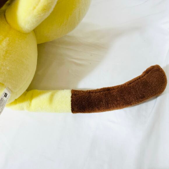 Meowth Pokemon #52 16" Plushie - Hasbro Tomy Nintendo 1999 Vintage New with Tags - Picture 7 of 8